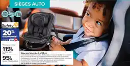 Carrefour Safety - siège auto skull-on-tout offre