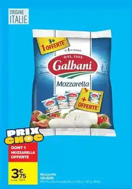 Carrefour Gallia - lait en poudre calisma croissance 3 offre