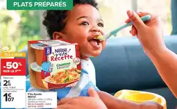 Carrefour Nestlé - plats prepares offre