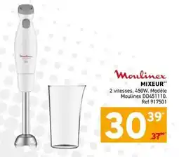 Trafic Moulinex - mixeur offre