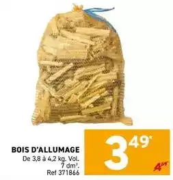 Trafic Bois d'allumage offre