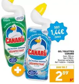 Trafic Canard - gel toilette offre