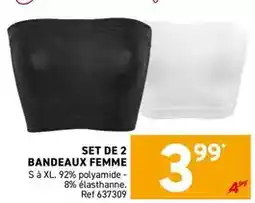 Trafic Set de 2 bandeaux femme offre