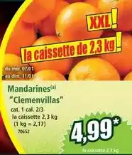 Norma Dim - mandarines offre