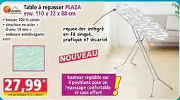 Norma Table à repasser plaza offre