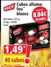 Norma Prof - cubes allume-feu offre