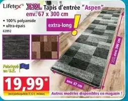 Norma Lifetex - tapis d'entree apen offre