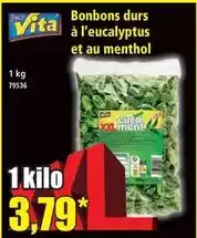 Norma Bonbons durs à l'eucalyptus et au menthol offre