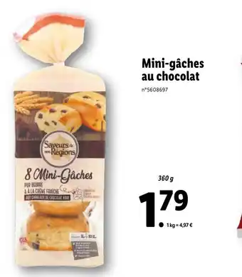 Lidl Mini-gâches au chocolat offre