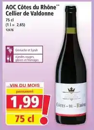 Norma Aoc - côtes du rhône offre