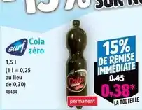 Norma Cola zéro offre