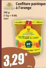 Norma Orange - confiture pastique à l' offre