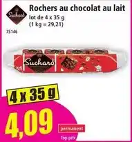 Norma Suchard - rochers au chocolat au lait offre