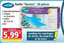 Norma Mulitec - gants neotex offre