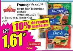 Norma Leckerrom - fromage fondu offre