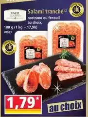 Norma Salami tranché offre