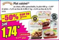 Norma Plat cuisiné offre