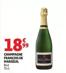 Auchan Supermarché Brut - champagne offre