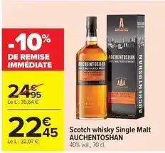 Carrefour Market Scotch - scotch whisky single malt offre