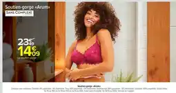 Carrefour Market Sans complexe - soutien-gorge arum offre