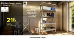 Carrefour Market Artis - étagère charges lourdes 5 tablettes offre