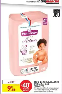 Intermarché Express Pommette - couches premium active offre