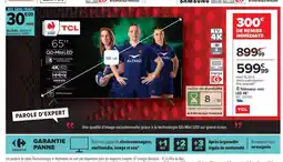 Carrefour TCL Téléviseur mini LED 4K offre