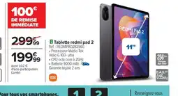 Carrefour Tablette redmi pad 2 offre
