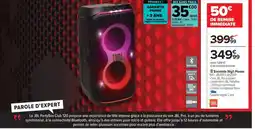 Carrefour JBL Enceinte High Power offre