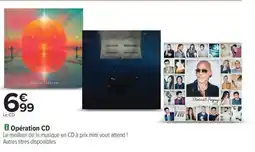 Carrefour Opération CD offre