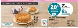 Super U Galette gourmande u 6 parts offre