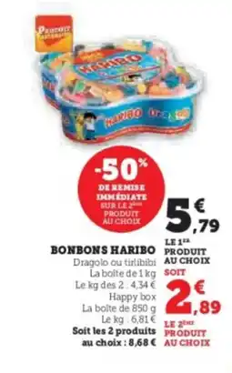 Super U HARIBO Bonbons offre