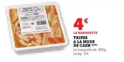 Super U Tripts a la more de carn offre