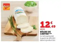 Super U Buche de chèvre offre