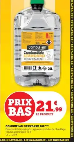 Super U Combuflam standard 201 offre