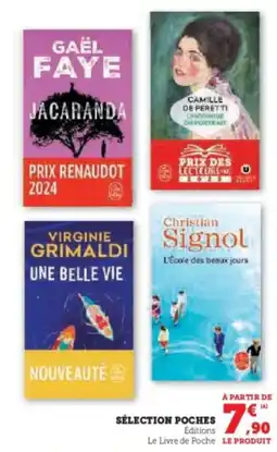 Super U Sélection poches offre