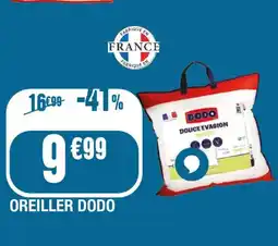La Foir'Fouille DODO Oreiller offre