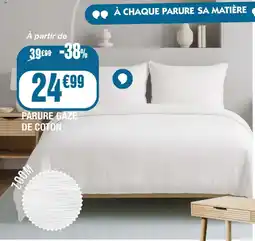 La Foir'Fouille Parure gaze de coton offre