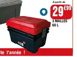 La Foir'Fouille 3 malles offre