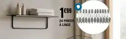 La Foir'Fouille 24 pinces à linge offre