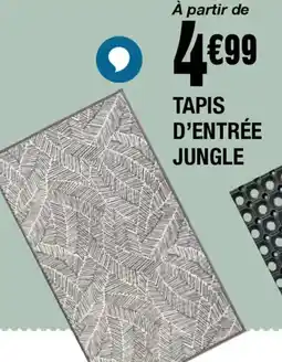 La Foir'Fouille Tapis d'entrée jungle offre