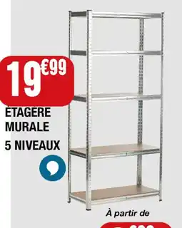 La Foir'Fouille Etagere murale 5 niveaux offre