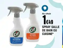 La Foir'Fouille Spray salle de bain ou cuisine offre
