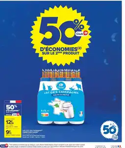 Carrefour Market CARREFOUR CLASSIC Lait U.H.T. des Campagnes offre