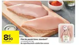 Carrefour Market Filet de poulet blanc standard offre