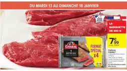Carrefour Market CHARAL 4 biftecks offre