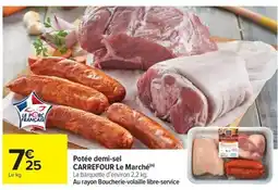 Carrefour Market CARREFOUR Potée demi-sel offre