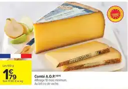 Carrefour Market Comté A.O.P offre