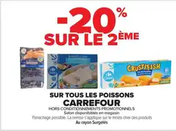 Carrefour Market CARREFOUR Sur tous les poissons offre