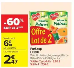 Carrefour Market LIEBIG Pur Soup offre